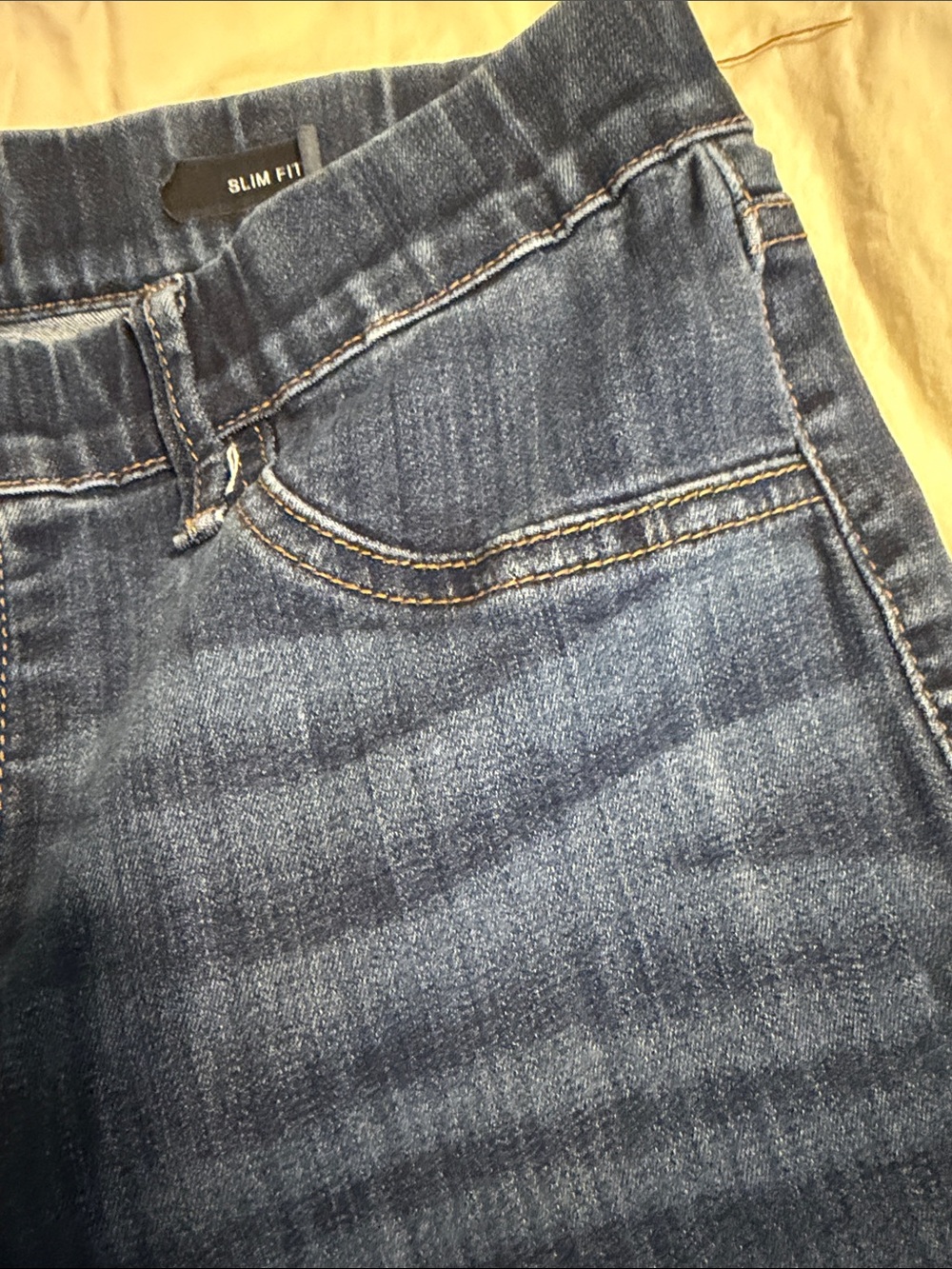 Judy Blue Straight-Leg Denim Jeans in Medium Blue Wash - Picture 4 of 7